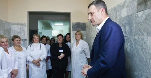 Віталій Кличко відвідав відкриття приймального відділення дитячої клінічної лікарні №4